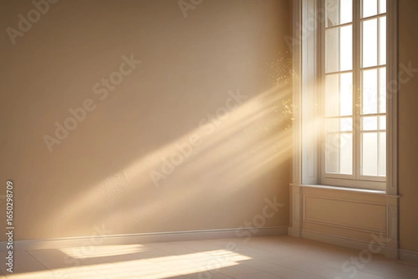 Obraz empty room with a window