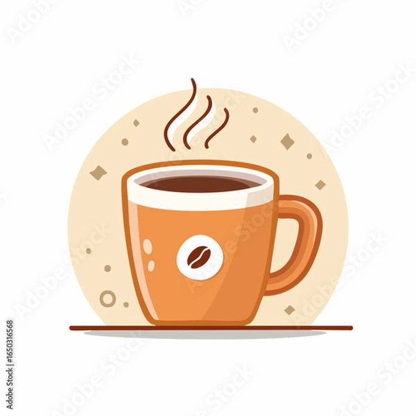 Obraz Coffee Mug Vector Icon