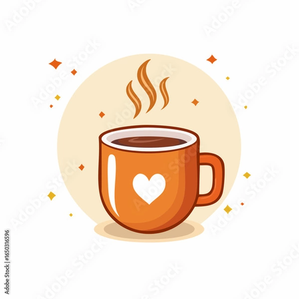 Obraz Coffee Mug Vector Icon