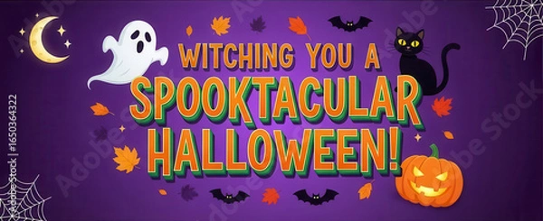Fototapeta Witching You A Spooktacular Halloween