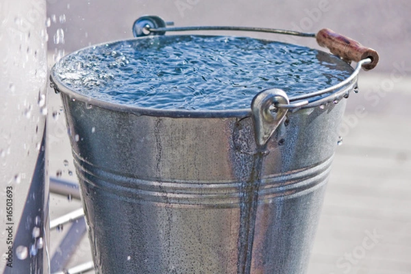 Obraz Blecheimer mit Wassertropfen