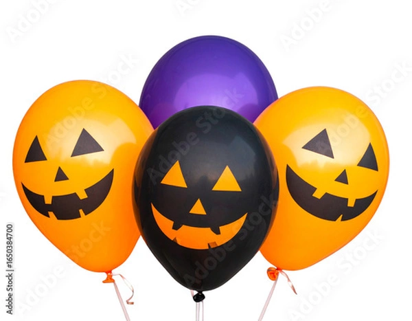 Obraz party balloons on white background