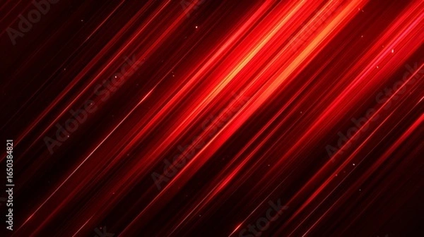 Obraz Diagonal red streaks on a dark background (1)