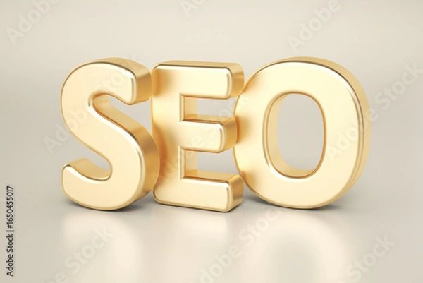 Fototapeta SEO, search engine optimization word cloud Organic Growth Concept
