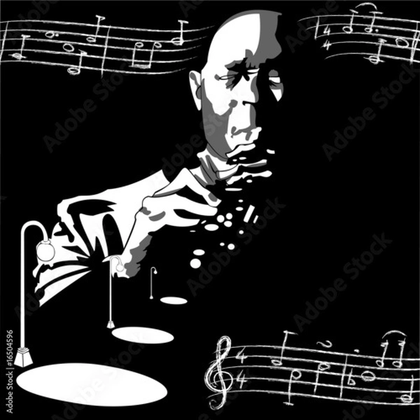 Obraz jazz man