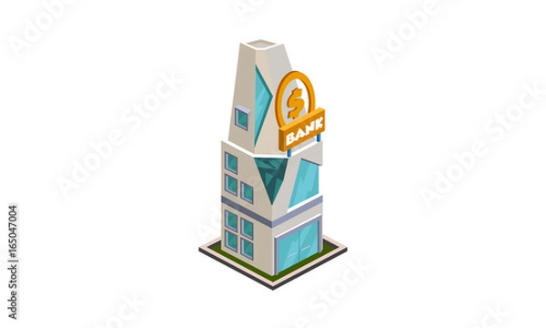 Obraz Isometric_Building