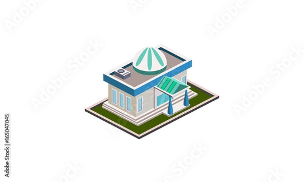 Obraz Isometric_Building
