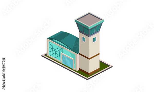 Obraz Isometric_Building