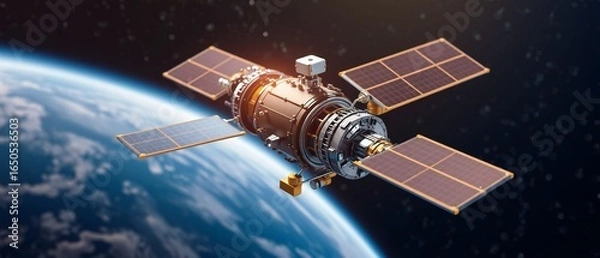 Obraz satellite in space
