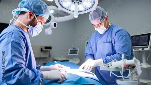 Obraz surgeons in operating room
