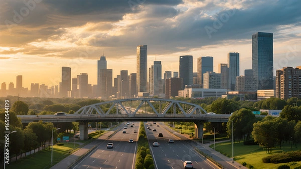 Obraz downtown los angeles