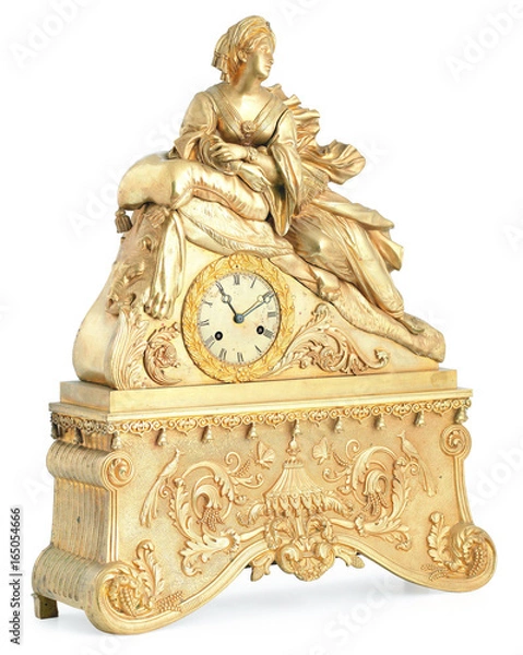 Obraz antique bronze clock