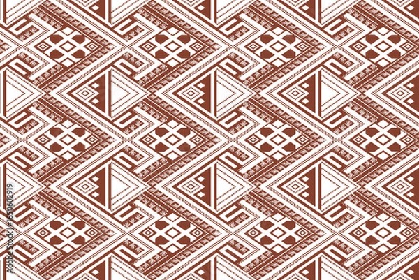 Obraz seamless geometric pattern