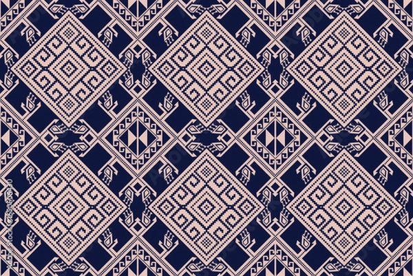 Obraz seamless geometric pattern