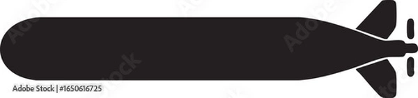 Obraz Weapon Torpedo Vector