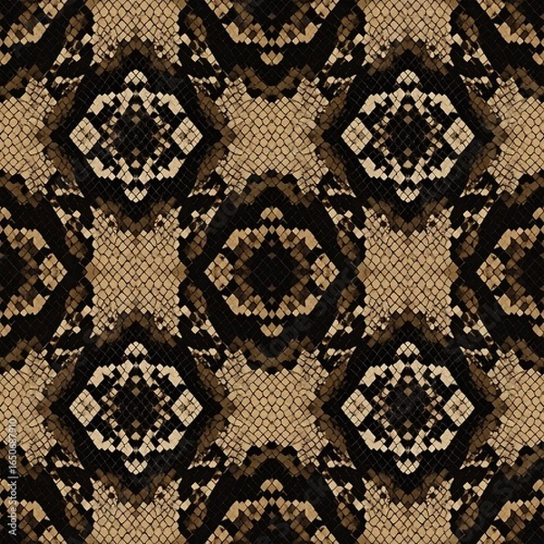 Obraz Snake skin pattern design (1)