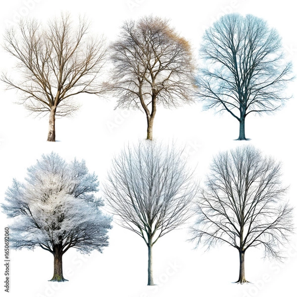 Obraz trees in winter