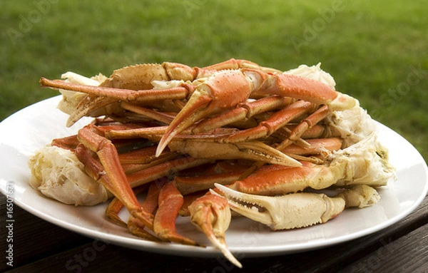 Obraz Serving Crab Legs