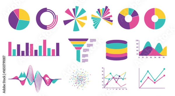 Fototapeta set of vector icons for your design