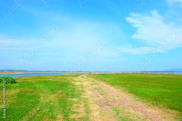 Obraz Beautiful scenery of the nature trail.