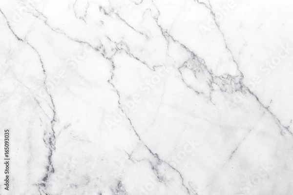 Obraz White marble texture with natural pattern for background.