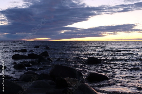 Obraz sunset on the beach