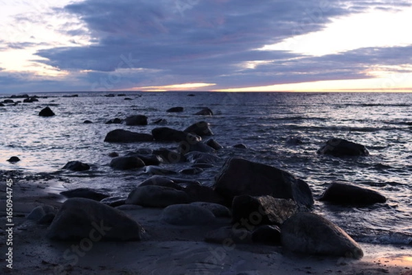 Obraz sunset on the beach