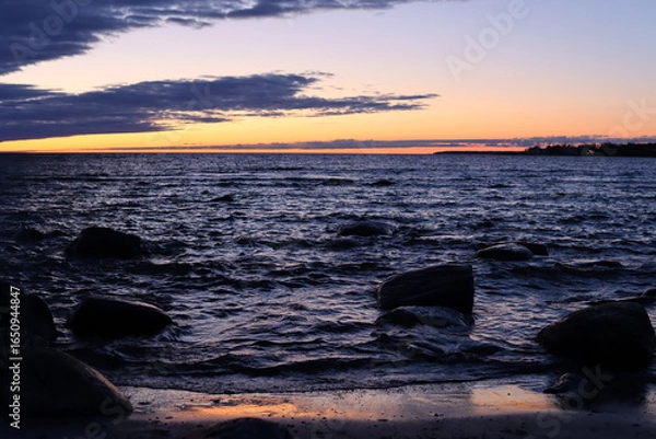 Obraz sunset over the sea