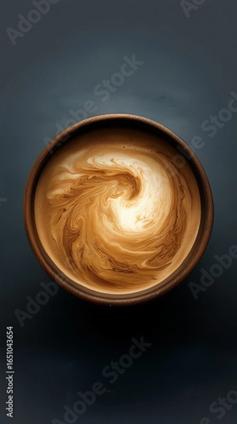 Obraz coffee latte art