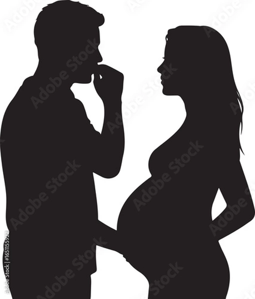 Fototapeta Pregnant Woman Silhouette Vector – Motherhood Design

Mom to Be Vector Bundle – Pregnancy Silhouette Collection

Mother and Baby Silhouette Vector for Family and Maternity Design
