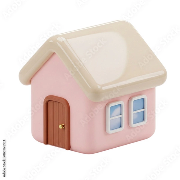 Obraz House isolated on transparent background