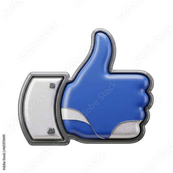 Obraz Like isolated on transparent background