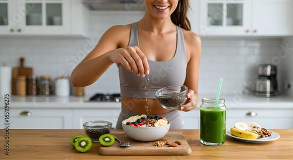 Obraz Healthy Breakfast Influencer