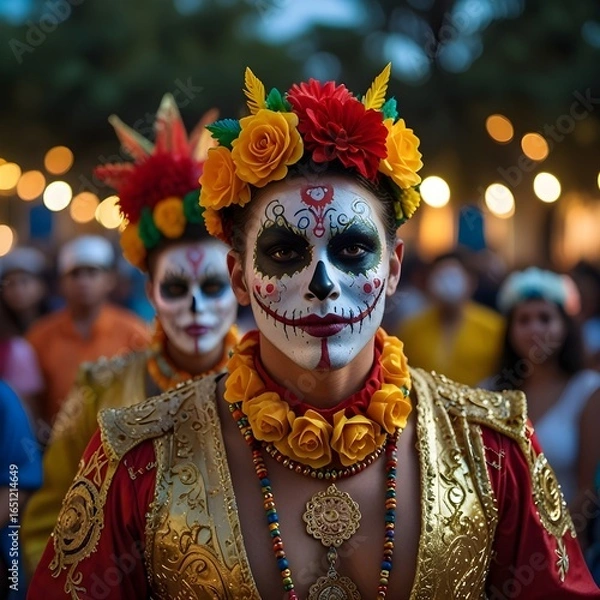 Obraz Santa Muerte Carnaval