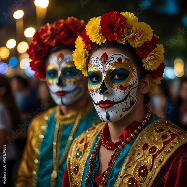 Obraz Santa Muerte Carnaval