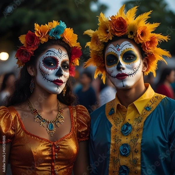 Obraz Santa Muerte Carnaval