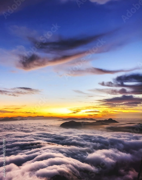 Obraz sunset over the sea