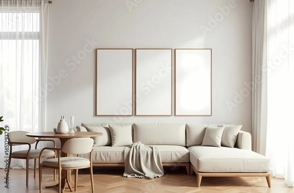 Fototapeta living room interior