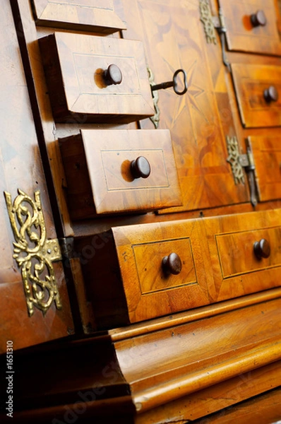 Fototapeta an old drawer
