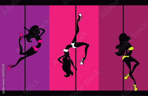 Fototapeta Exotic Pole dance