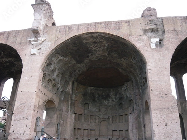 Fototapeta フォロロマーノ　マクセンティウスのバシリカ