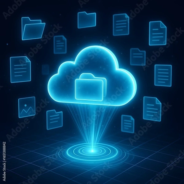 Obraz cloud computing concept