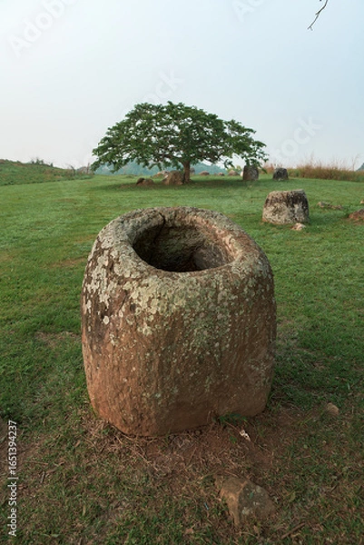 Obraz Ancient stone jars