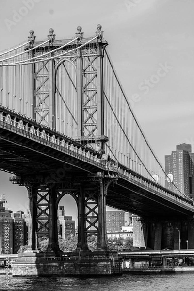 Fototapeta Manhattan Bridge in New York