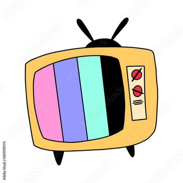 Obraz Vintage Television