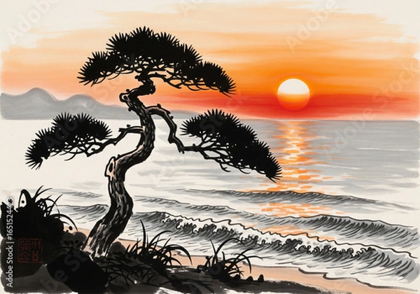 Obraz 정동진 새해 일출