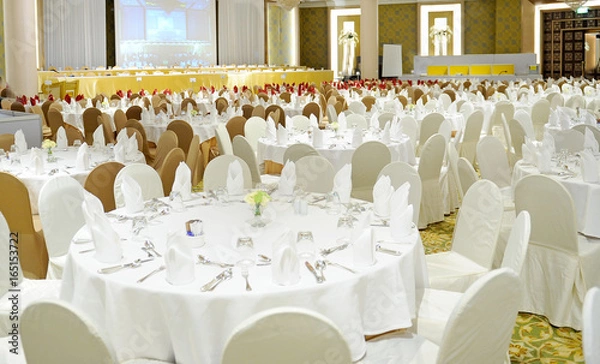 Obraz wedding setting