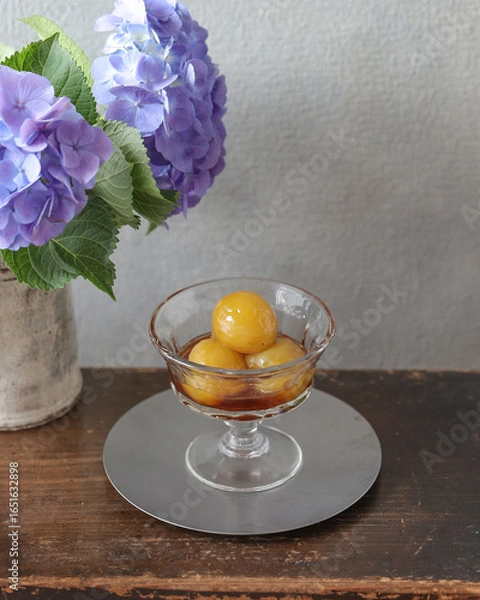 Obraz 	ダージリン梅のデザート