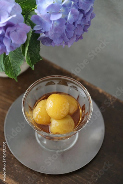 Obraz 	ダージリン梅のデザート