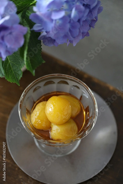 Obraz 	ダージリン梅のデザート